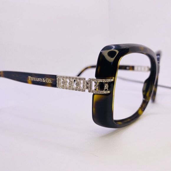Tiffany & Co. Eyeglasses Sunglasses RAM4018AB RC005 130 MM Tortoise Silver - Picture 3 of 8